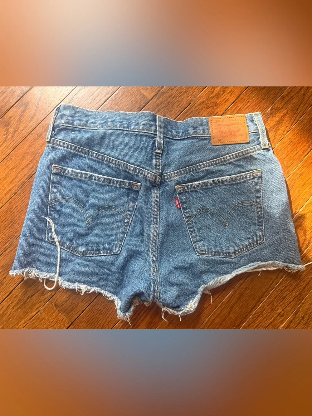 Levi's 501 Denim Shorts - Blue